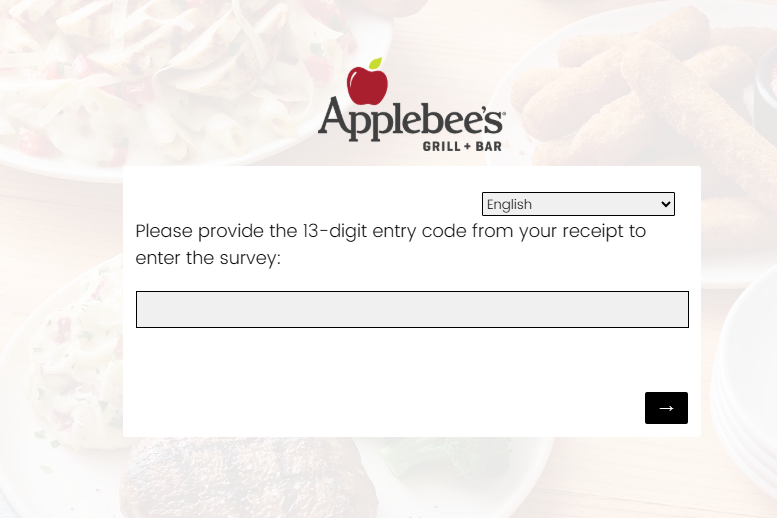 Applebees Survey
